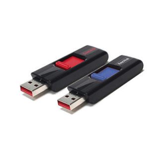 8GB  16GB Sandisk Cruzer USB 2.0 Flash Pen Drive Red Blue SDCZ36Z 