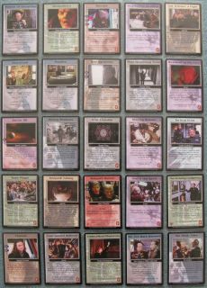 Babylon 5 CCG Psi Corps Uncommon Card Selection [Part 2/2]