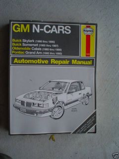 auto repair manuals in Owners Manuals