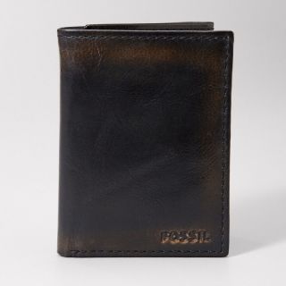 fossil trifold mens wallet