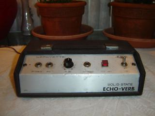 Lafayette Echo Verb, Original, Spring Reverb, Vintage Unit