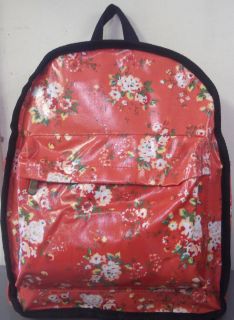 Women Girl Lady Rucksack Vintage Cute Floral School Book Bag Backpack