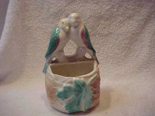 parrot wall pocket in Pottery & Glass