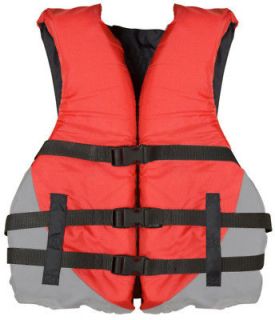 MW Universal Adult Life Jacket Watersports Ski Vest Red
