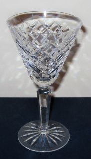WATERFORD CRYSTAL TYRONE CLARET WINE GLASS