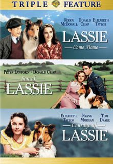 Lassie Come Home Son of Lassie Courage of Lassie DVD, Canadian