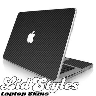 LidStyles CARBON FIBER Vinyl Laptop Skin Decal fits Apple Macbook Pro 