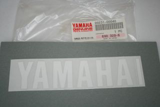 nos Yamaha decal watercraft 1991 93 waverunner vxr wr650 emblem