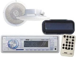 Marine Boat  USB AUX Radio Waterproof Stereo with 4 Speakers 
