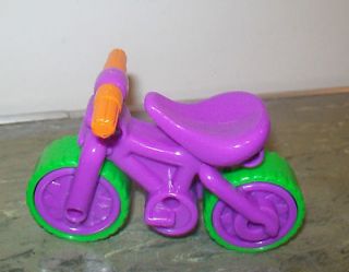 Playskool Weebles Purple Bike Bicycle