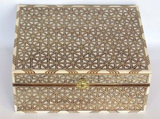 Rare Jewelry Box Ottoman(inlaid mother of pearl)