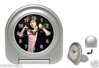   1D One Direction Harry Styles Zayn Liam Travel Alarm Desk Clock