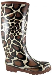 NEW Ladies Smoky Mountain Boots Western   Rubber   Horses   Giraffe