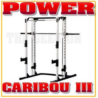   Yukon Fitness Power Cage Rack Squat Weight Lifting Caribou III CPR 143