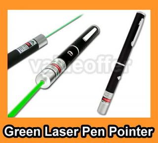 5mW 532nm Astronomy Mid open Green Beam Light Laser Pointer Pen Class 