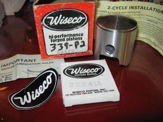   1975 76 1977 1978 Honda MT125/CR125M Elsinore Wiseco Piston Kit_339p2