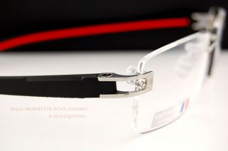 Brand New TAG Heuer Eyeglasses Frames TRACK S 7644 002 PURE/BLACK/RED 