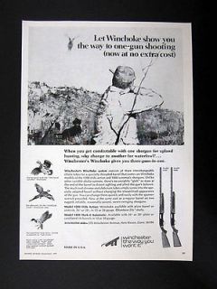 Winchester Winchoke System Model 1200 1400 Shotguns 1973 print Ad 