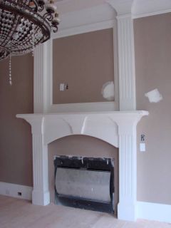 Custom Made Fireplace Surround Double Mantel Valery
