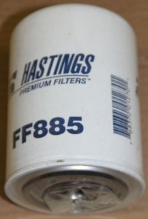Fuel Storage Tank Spin On Water Absorbent Filter FF885 Hastings New