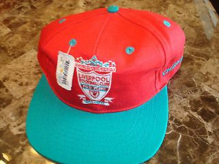 LIVERPOOL SOCCER 1992 ADIDAS WORLD CUP DEADSTOCK 90S HAT CAP VINTAGE 