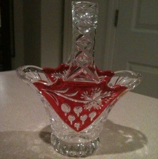 Bleikristall 24% Lead Crystal Diamond Votive w/ Base Made in Germany