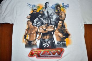 WWE RAW John Cena Randy Orton Chris Jericho CM Punk Batista+ TEE 