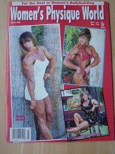 WOMENS PHYSIQUE WORLD female bodybuilding muscle magazine/DENIS​E 
