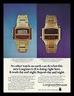 1964 AD LONGINES WITTNAUER AUTOMATIC WATCHES WATCH