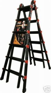 26 1A Little Giant Ladder PRO SERIES w/ 3 acc ladders