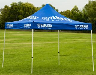 Yamaha Shade Tent TOP ONLY BLUE w/ White YAMAHA Logo   BRAND NEW 