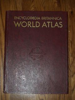 Encyclopaedia Britannica Unabridged World Atlas 1961