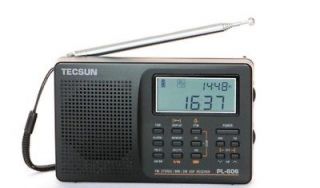 New Tecsun FM STEREO．MW．LW ．SW WORLD BAND RADIO PL606