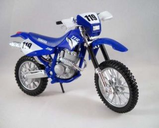Scale 1/18   Yamaha TTR 250 Motorcycle Diecast Cast TT R Dirt Bike