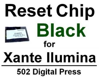 Black Reset CHIPs for Xante Laser Printer Cartridges ILUMINA 502 