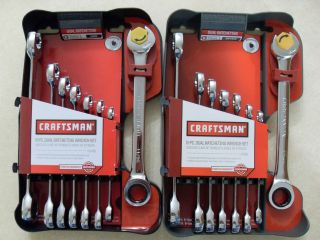  Craftsman 16 pc Inch & Metric Dual Ratcheting Wrench Set 14755 