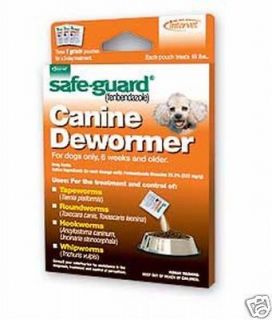 Safe Guard (fenbendazole) Canine Dewormer 1 gram