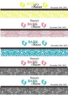 baby shower water bottle labels in Baby Shower