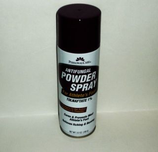 PersonalCare Antifungal Powder Spray Cure Athletes Foot