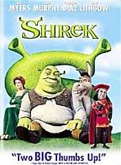Shrek DVD, 2001, 2 Disc Set, Rental Special Edition