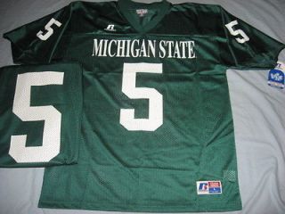   STATE UNIVERSITY SPARTANS TEAM ISSUE FOOTBALL JERSEY RUSSELL ATHLETIC