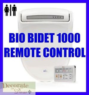 BIO BIDET BB 1000 ROUND Electronic Toilet Seat Remote Control Jet Wash 