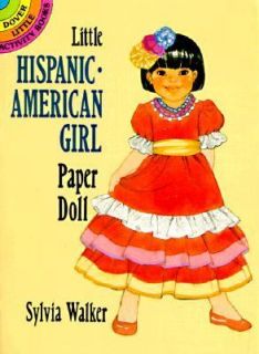 Hispanic American Girl Paper Doll by Sylvia Walker 1995, Paperback 