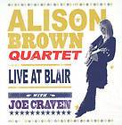 ALISON BROWN QUARTET WITH JOE CRAVEN LIVE AT BLAIR [REGION FREE] NEW 