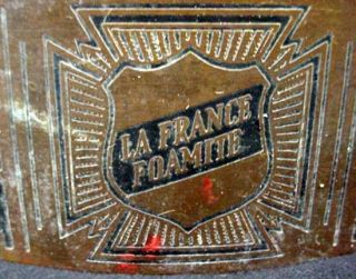 Fire Extinguisher Brass Band La France Fire Engine & Foamite Co 