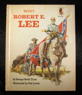 Meet Robert E. Lee Step Up Book 1969 Hard Cover A