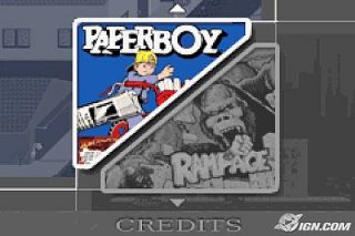 Paperboy Rampage Nintendo Game Boy Advance, 2005