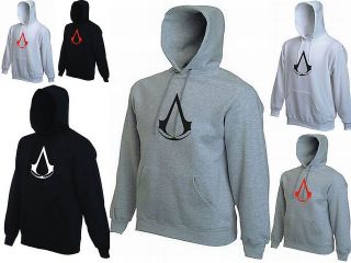 KIDS ASSASSINS CREED GAMING HOODIE GAMER XBOX PS3 HOODED/HOODY   AGES 