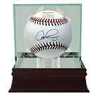 Alex Rodriguez 600th Home Run Autographed MLB Baseball Glass Display 