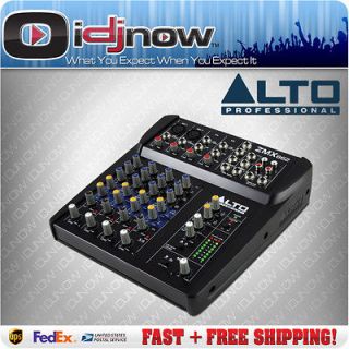 ALTO PROFESSIONAL ZMX862 6 Channel Compact Effects DJ Mixer